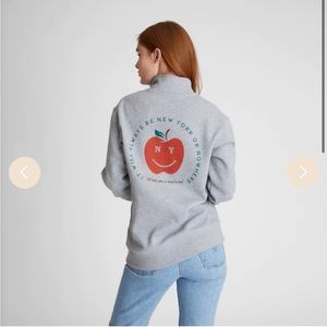 New York or Nowhere Mascot Quarter Zip Sweatshirt